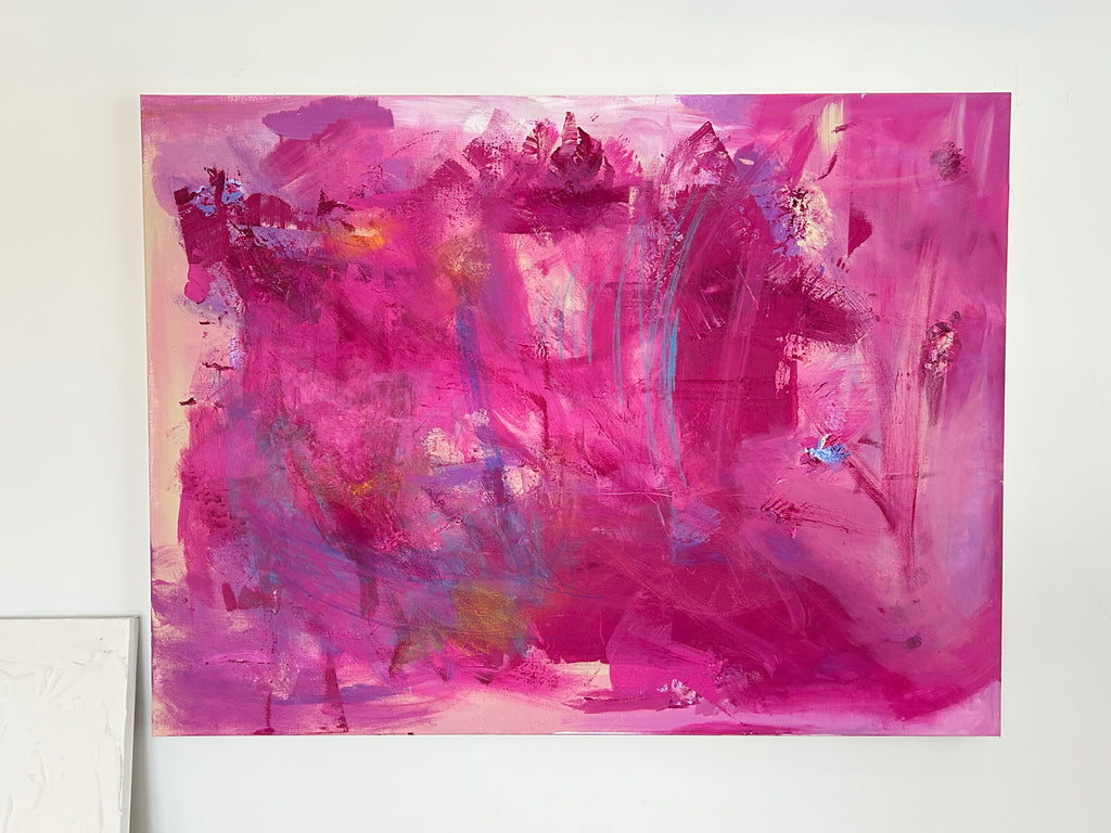 All the Ways I Felt - Original Abstract Painting 36x48